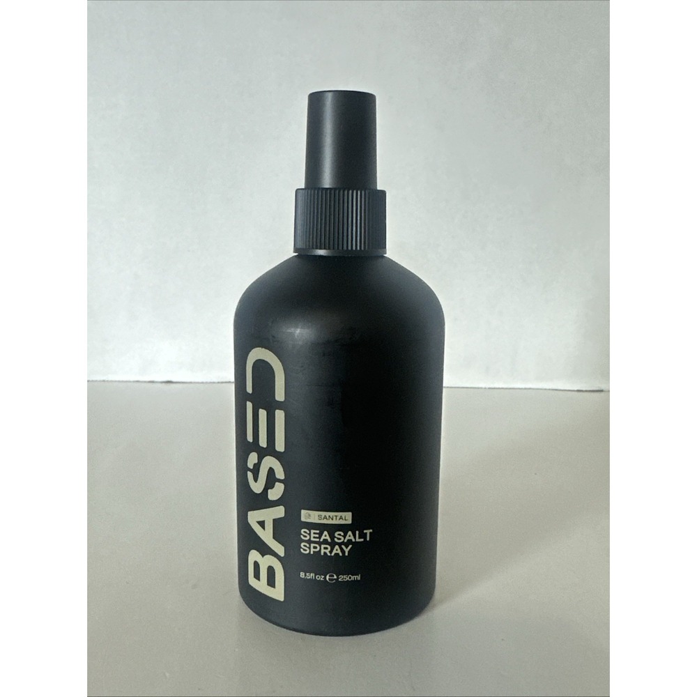 BASED Sea Salt Spray for Hair 8.5 oz Natural Finish Volumizing Texture Spray